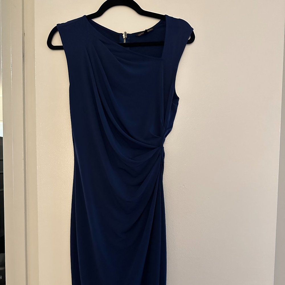 Victoria's Secret Blue Asymmetrical Dress